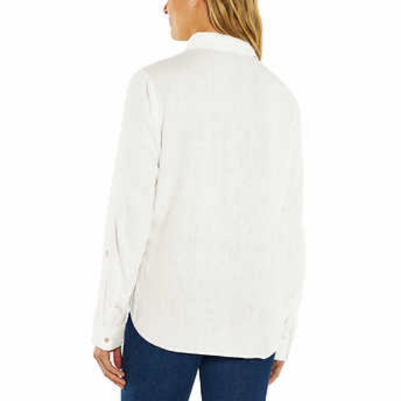 Orvis Ladies' Long Sleeve Button Up Top - Picture 4 of 6